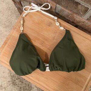 Green Halter Bikini